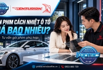 Dán phim cách nhiệt ô tô giá bao nhiêu? Bảng giá Protec mới nhất